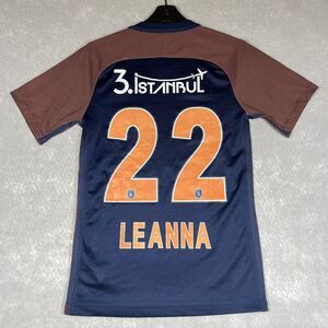 Nike Soccer Jersey Men’s Small Maglia calcio Istanbul Başakşehir Leanna #28 Navy